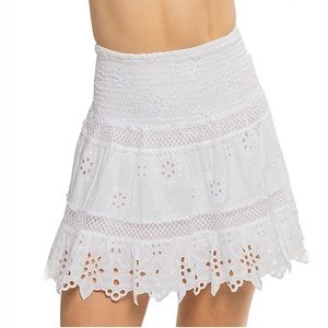 Temptation Positano White mini skirt